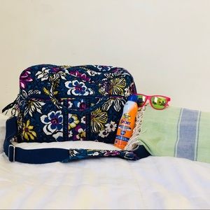 Vera Bradley Quilted Floral Suitcase